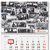 Календарь квартальный в стиле черно белой фотографии
