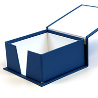 Коробка для кубарика из переплетного картона